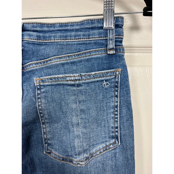 Rag & Bone Jeans Nina High Rise Skinny Leg Blue Exmoor Women’s 25 Capsule Staple - Picture 5 of 9